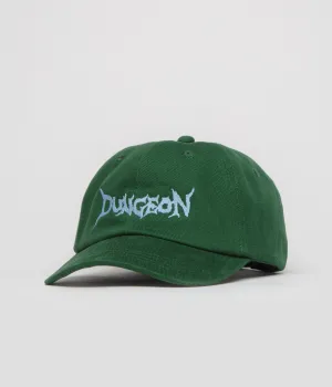 Dungeon Brushed Canvas Cap - Kelly Green / Light Blue