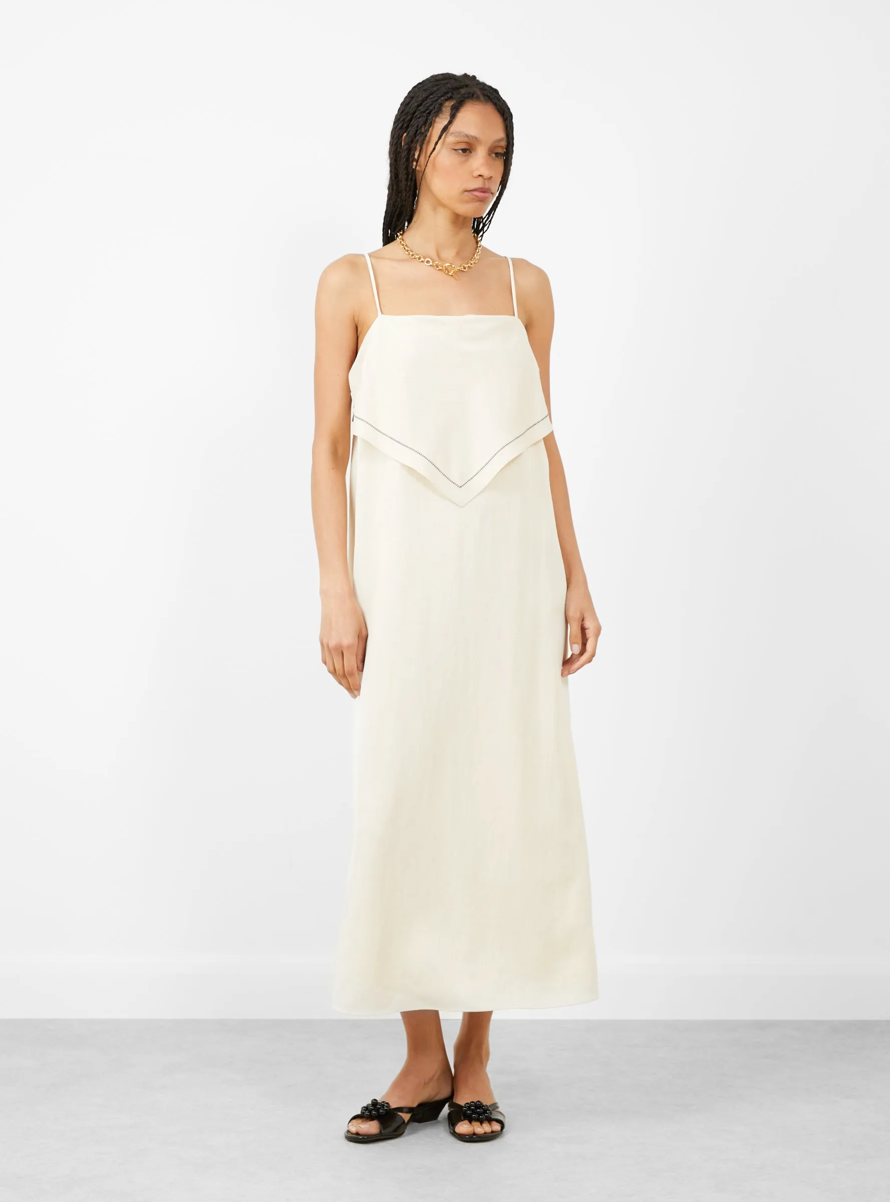 Ebery Dress Ivory