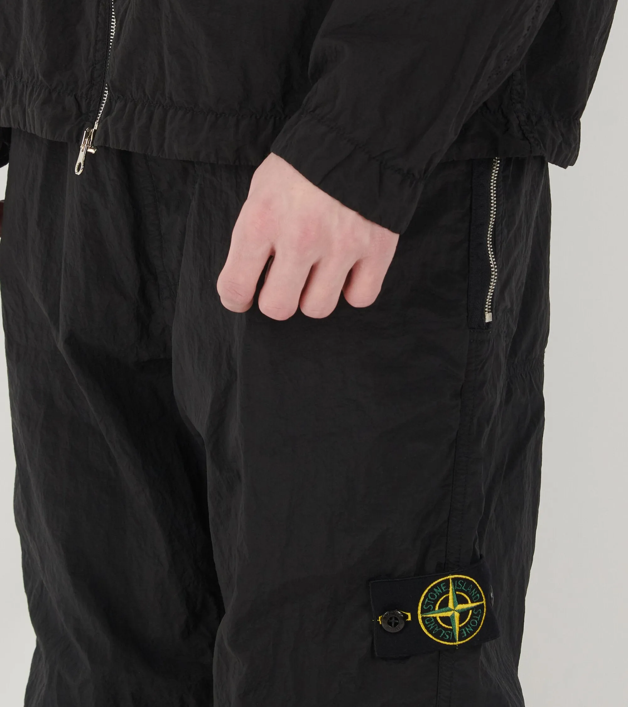 Econyl Nylon Pants Black