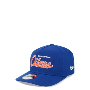 EDMONTON OILERS SCRIPT 9FIFTY A-FRAME SNAPBACK
