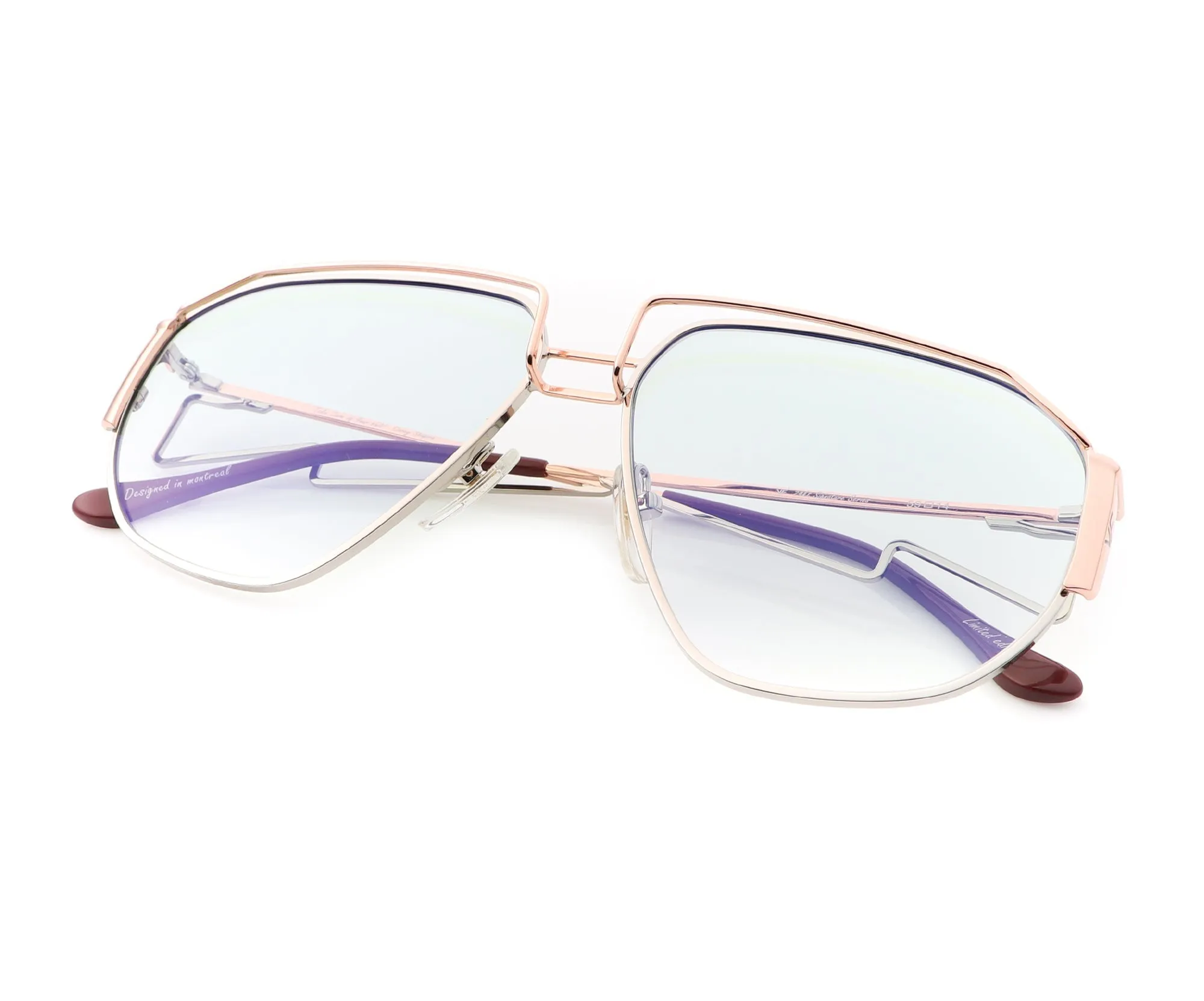 Escobar Geometric Edition 24KT Two-Tone Rose Gold