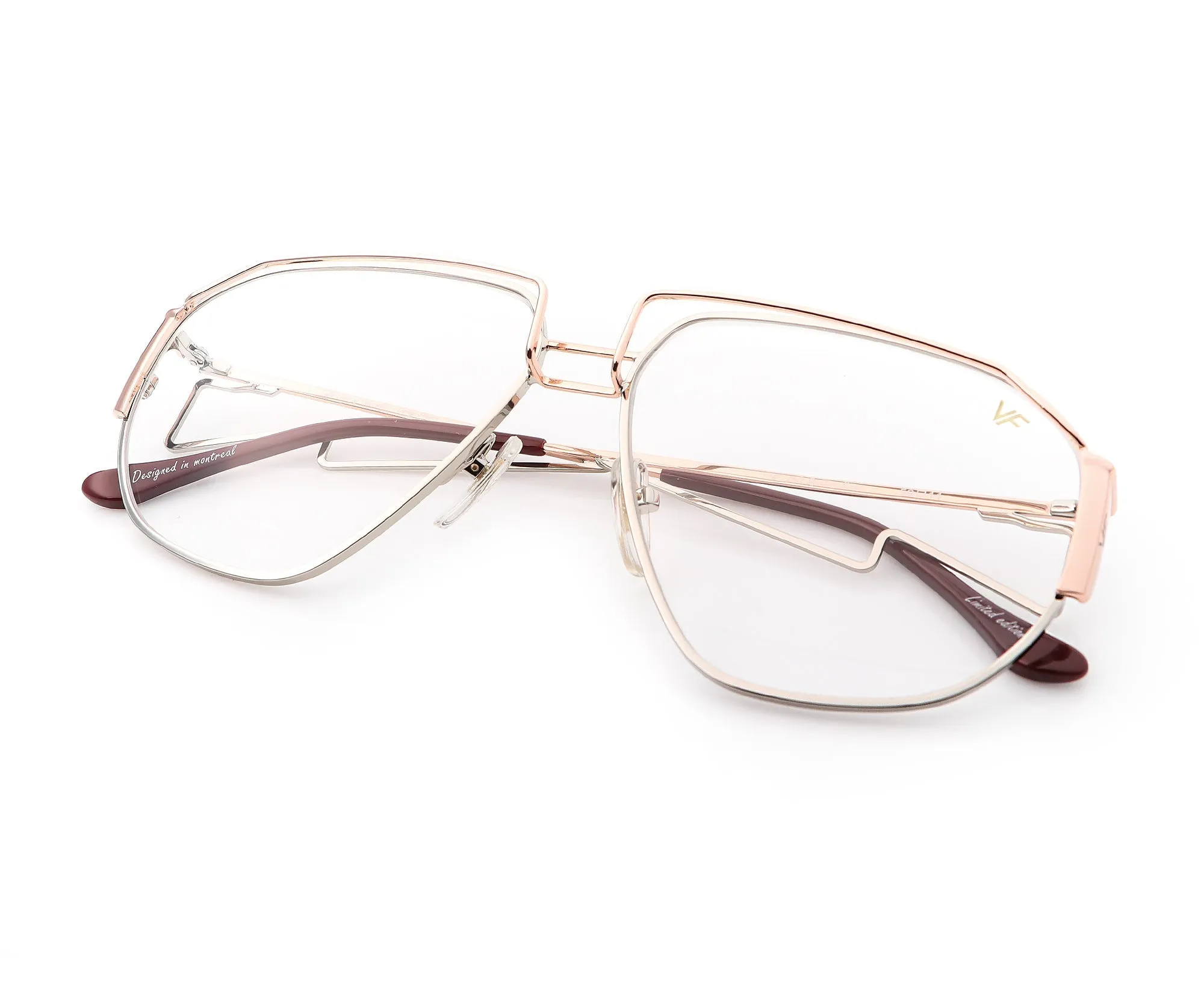 Escobar Geometric Edition 24KT Two-Tone Rose Gold