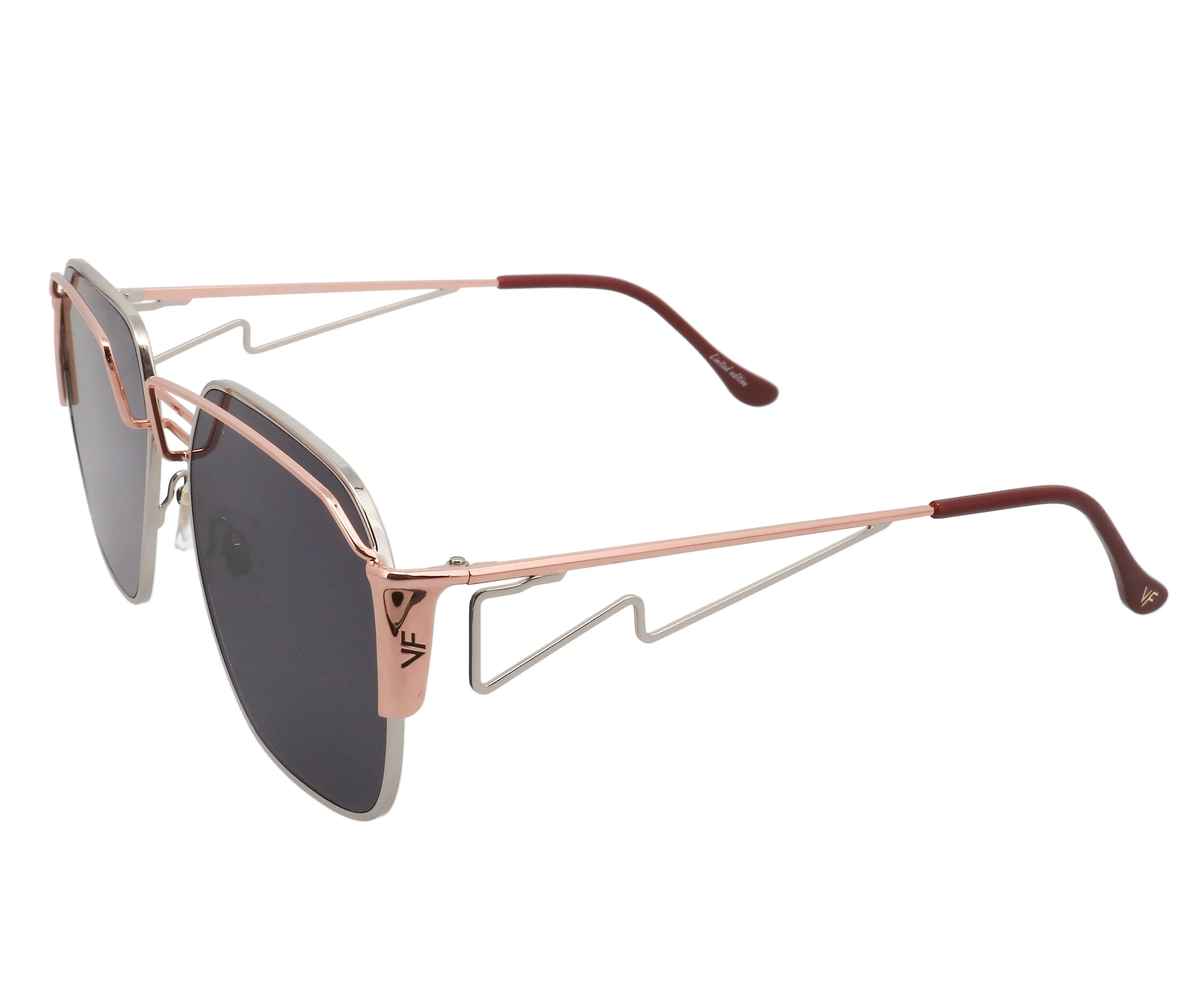Executive Geometric Edition 24KT Two-Tone Rose Gold