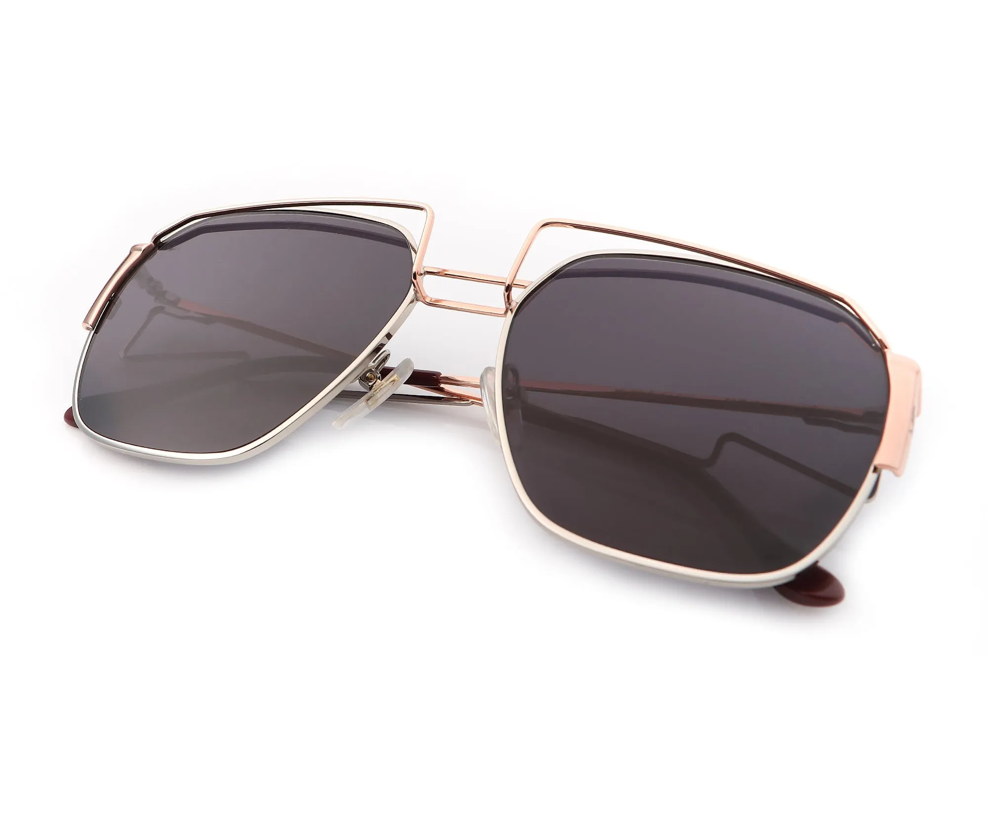 Executive Geometric Edition 24KT Two-Tone Rose Gold