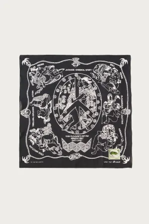 Fastcolor Selvedge Bandana YOBAI - Black