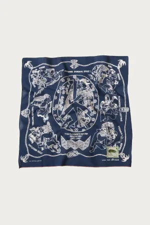 Fastcolor Selvedge Bandana YOBAI - Navy