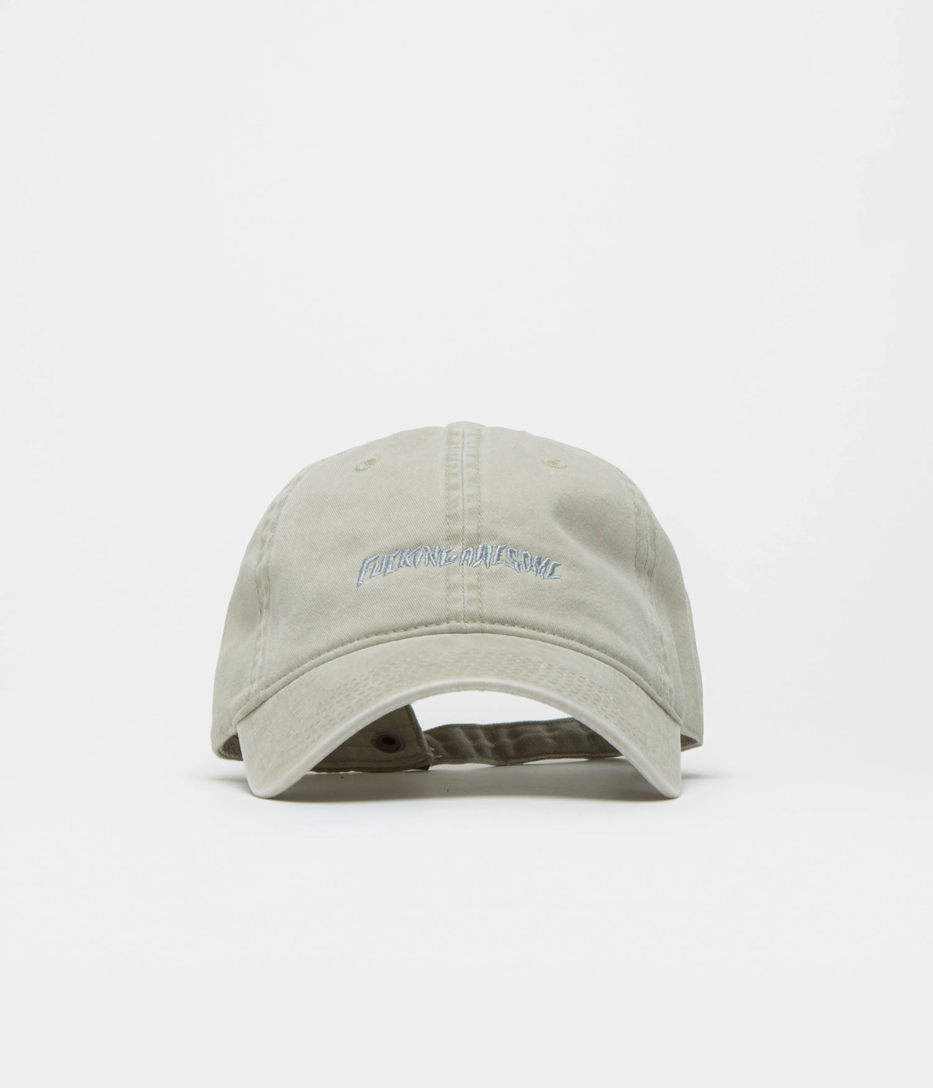 Fucking Awesome Tonal Little Stamp Logo Cap - Stone