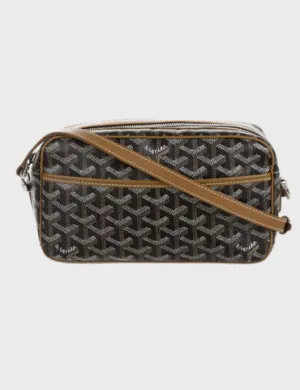 Goyard Cap Vert Crossbody (Goyardine Brown)