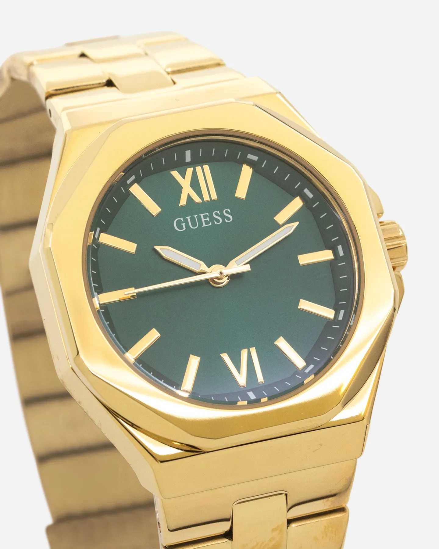Guess Mainline Women's Empress Bracelet Watch Gold/Green
