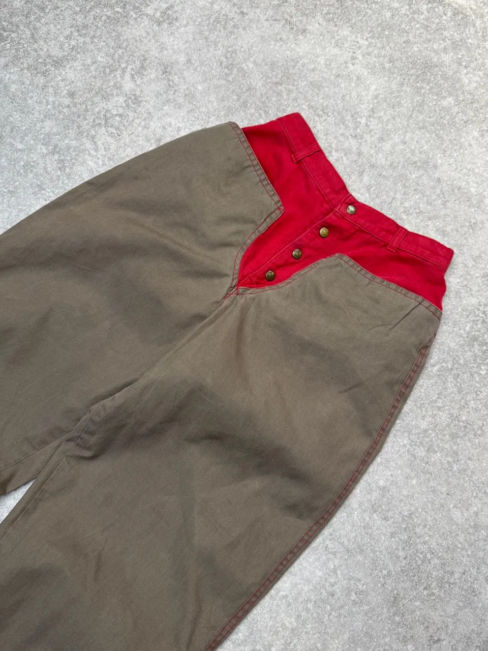 Hai Sporting Gear Two Toned Layered High Waisted Trousers