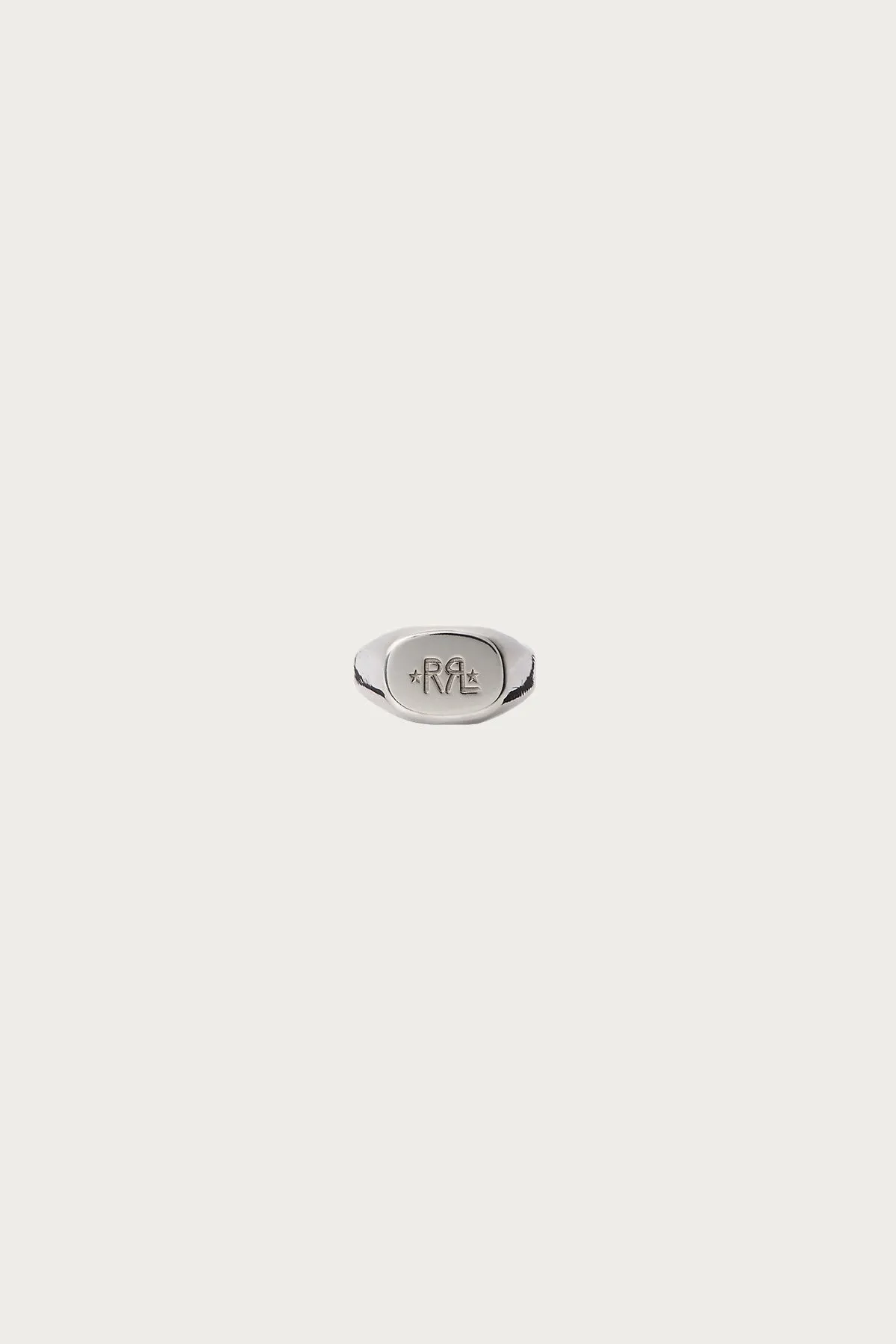 Handmade Sterling Silver Signet Ring - Silver