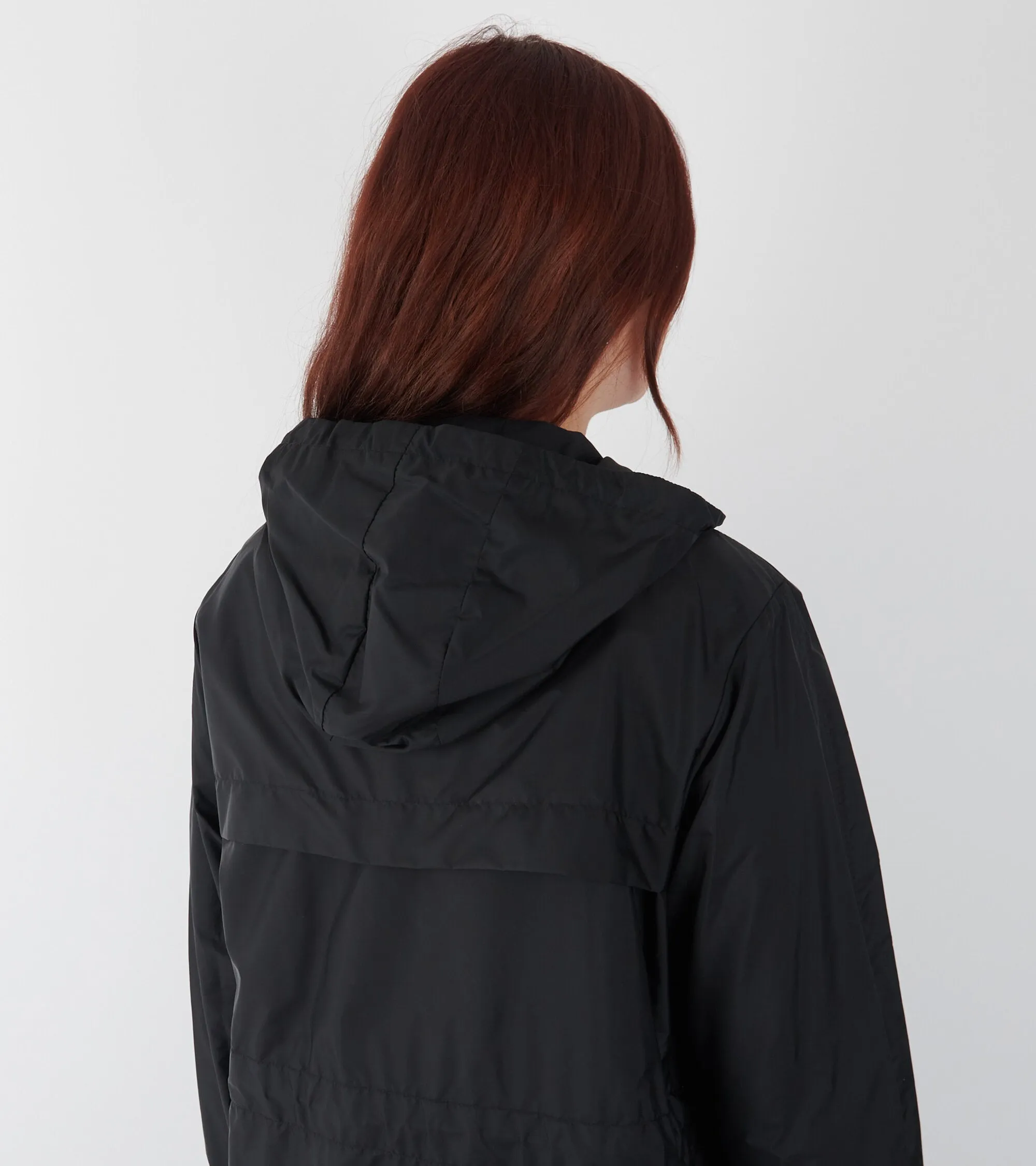 Hiengos Hooded Rain Coat Black