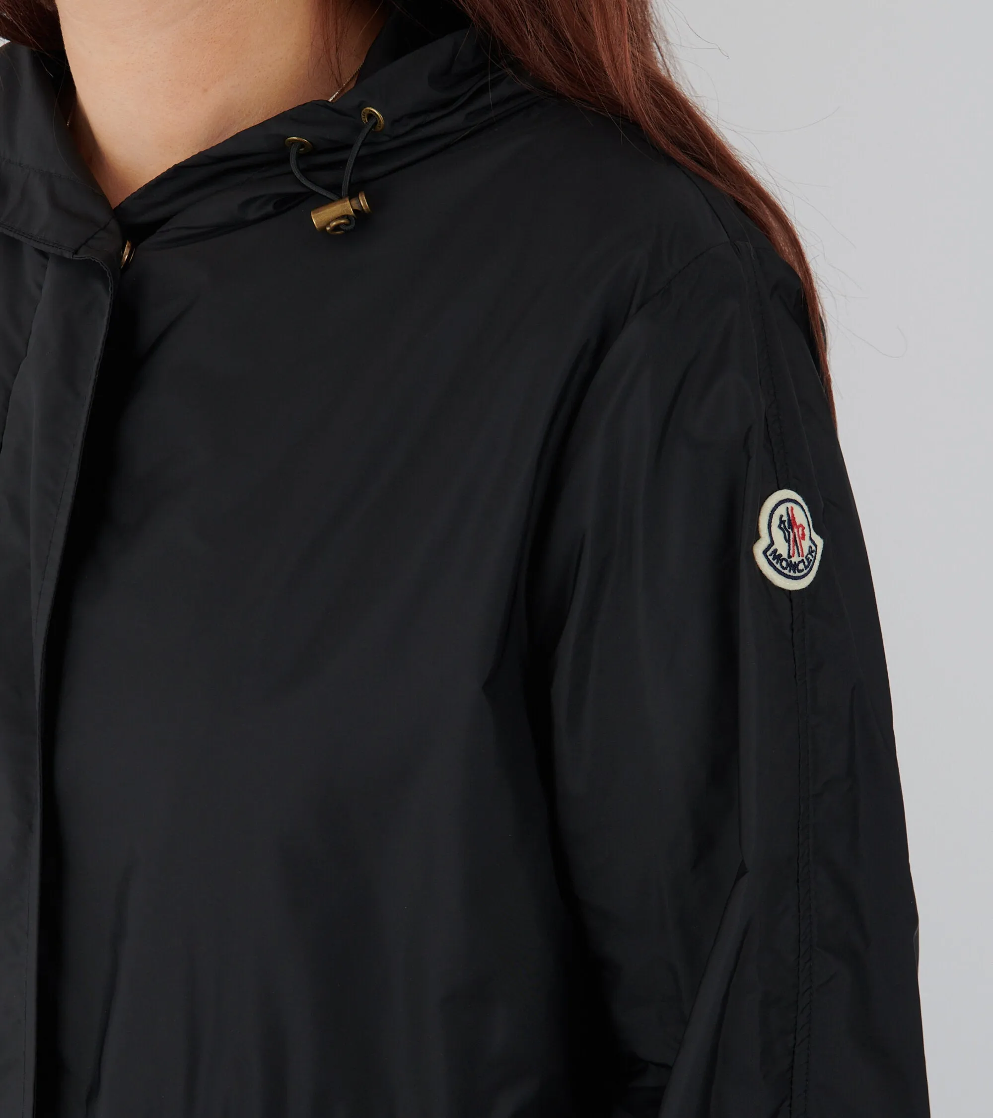 Hiengos Hooded Rain Coat Black
