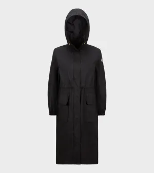 Hiengos Hooded Rain Coat Black