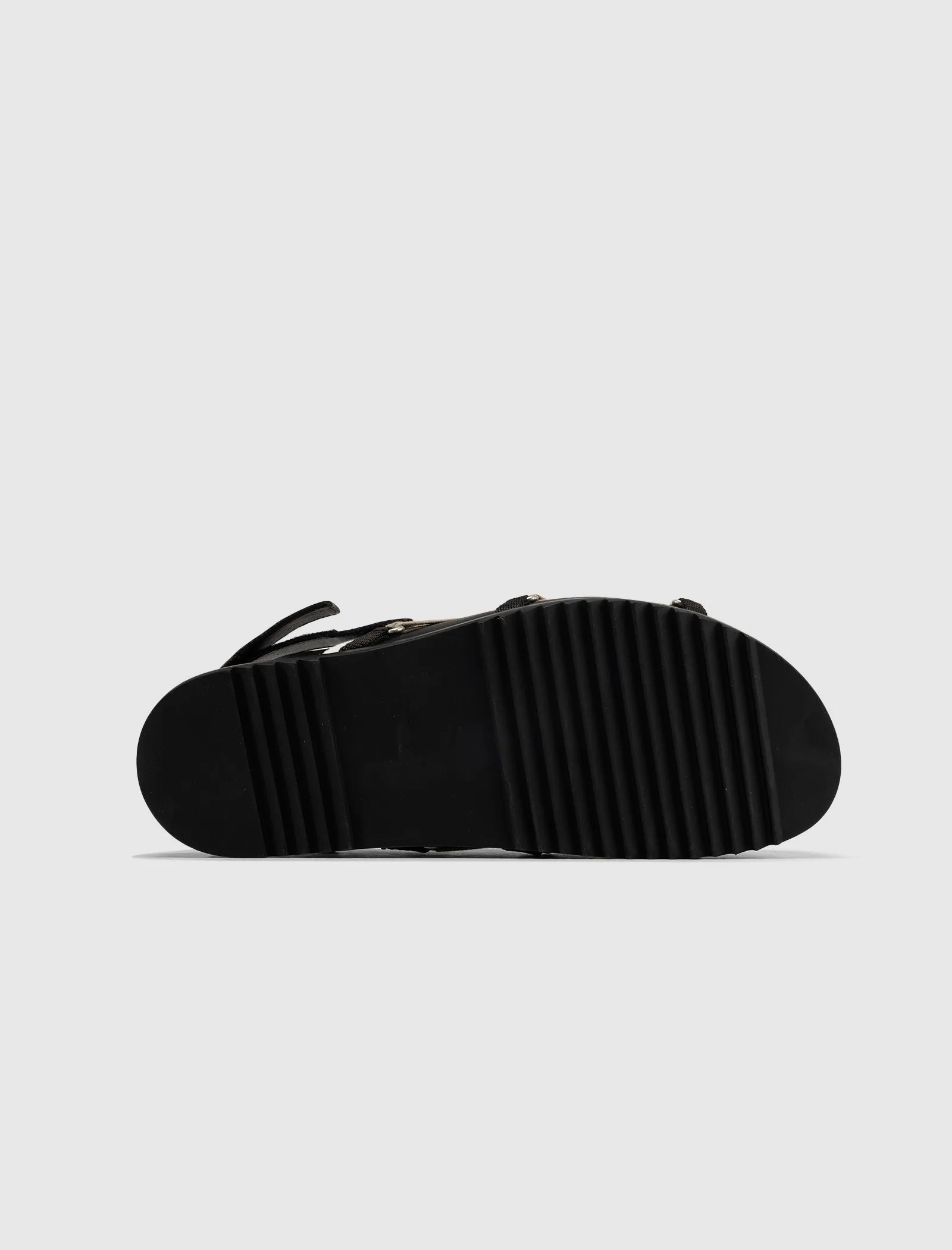 HOLLYWOOD MEGALACED MULE  GRANOLA/BLACK 