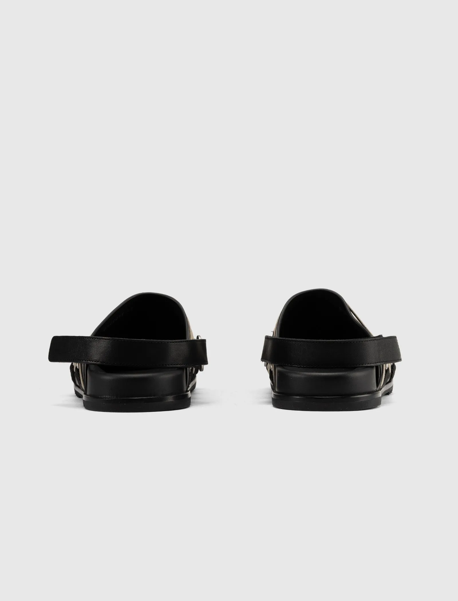 HOLLYWOOD MEGALACED MULE  GRANOLA/BLACK 