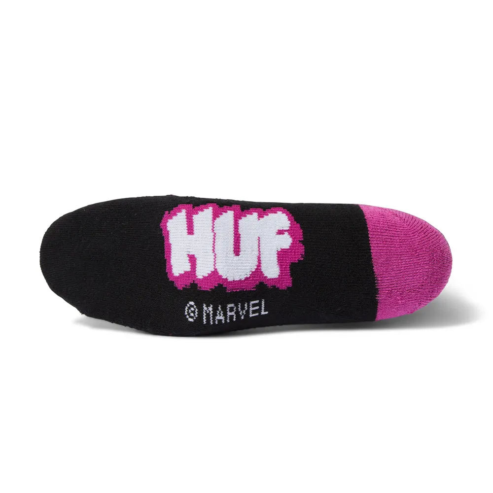 HUF HANGIN' OUT SOCK // BLACK