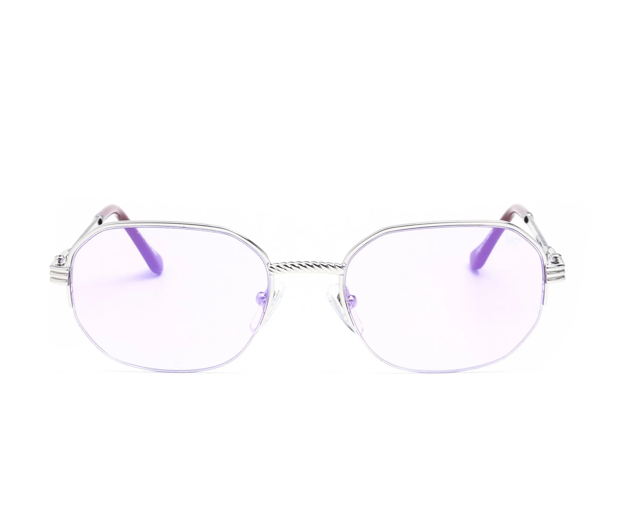 Hustler Half Rim 18KT White Gold