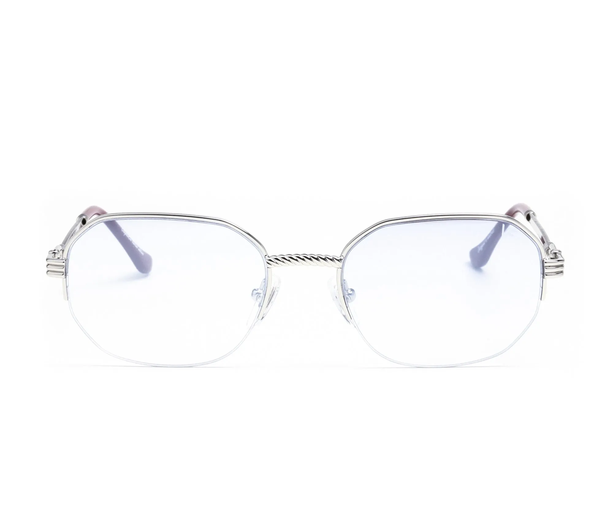 Hustler Half Rim 18KT White Gold