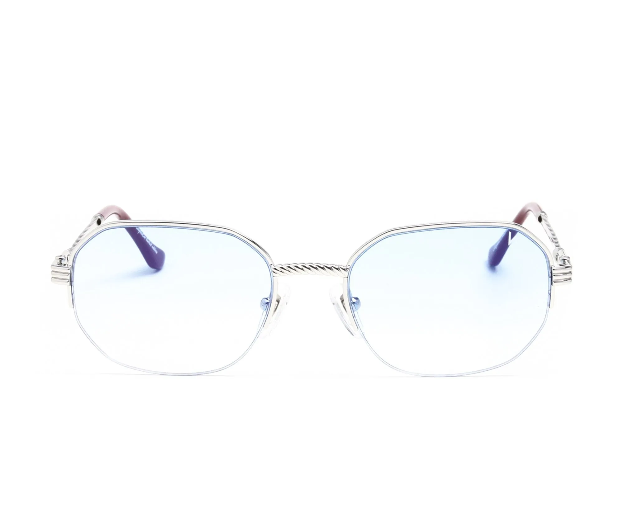 Hustler Half Rim 18KT White Gold