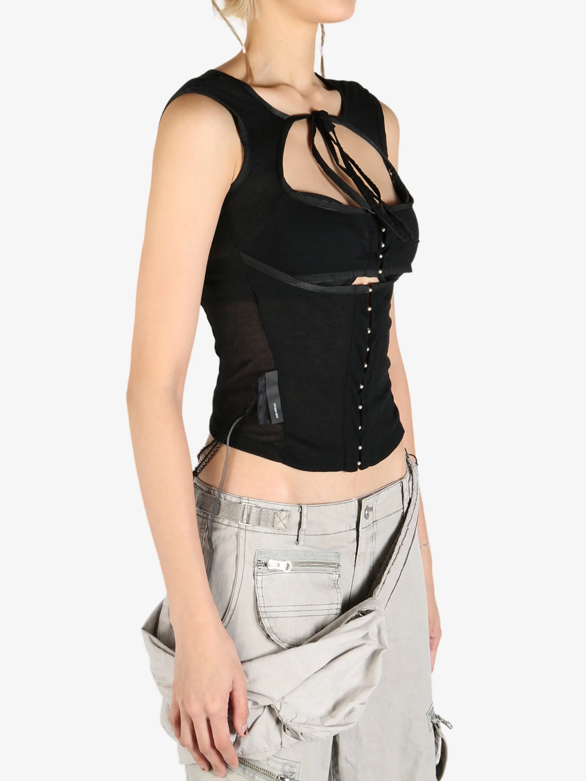 HYEIN SEO - Women Layered Slash Top
