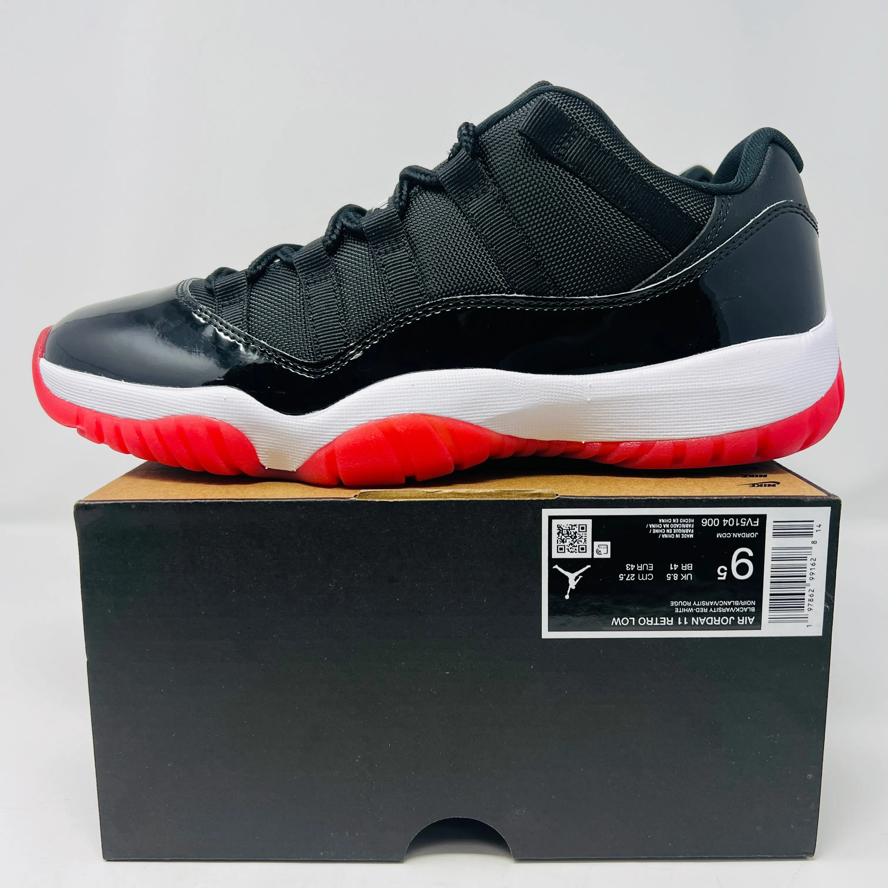 Jordan 11 Retro Low Bred (2025)