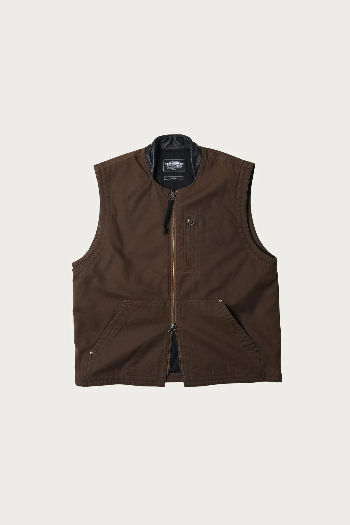 Jungle Cloth Deck Vest - Brown