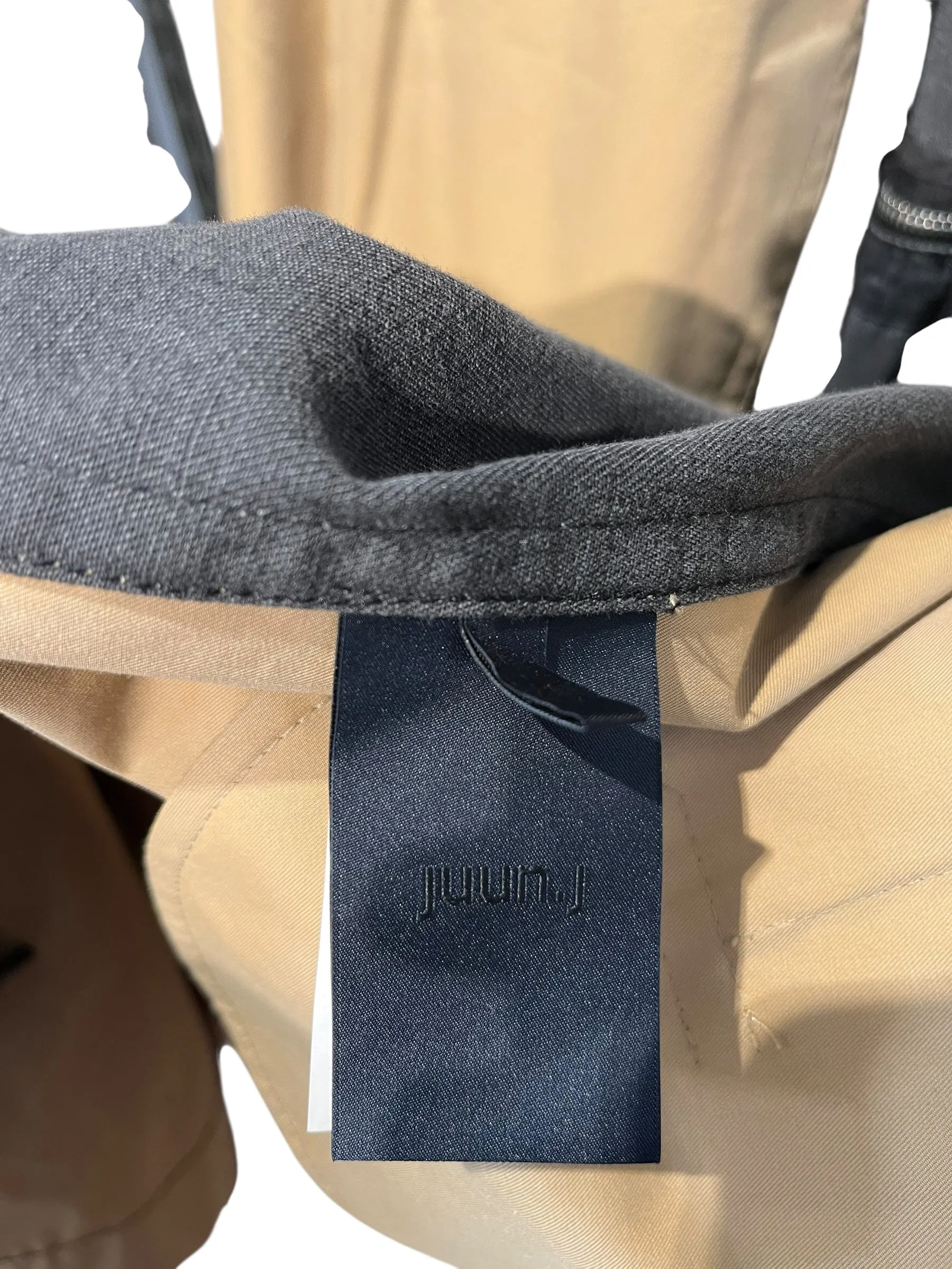 Juun.J/Trench Coat/50/Cotton/BEG/DENIM LAYERED