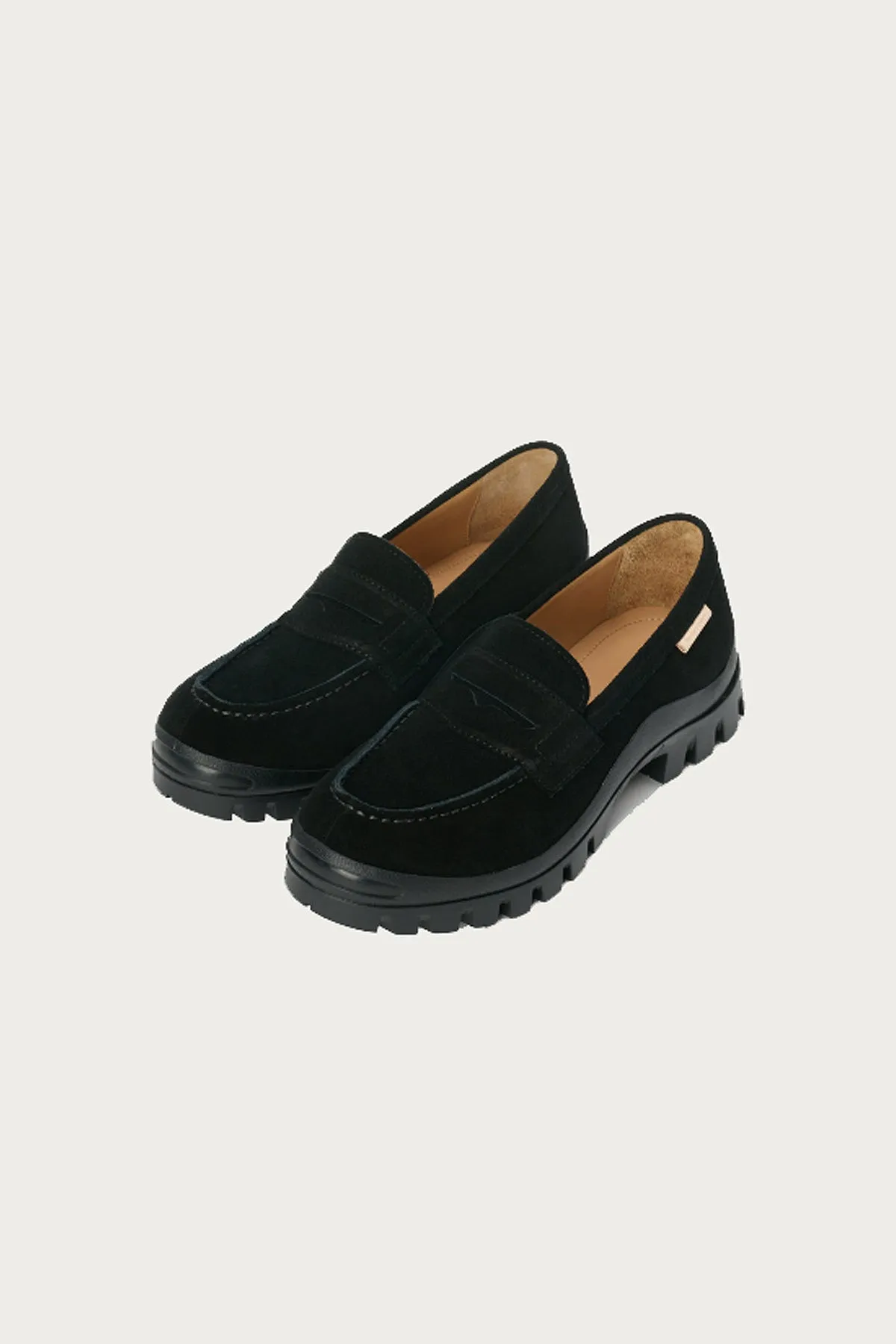Loafer #2146 - Black Suede
