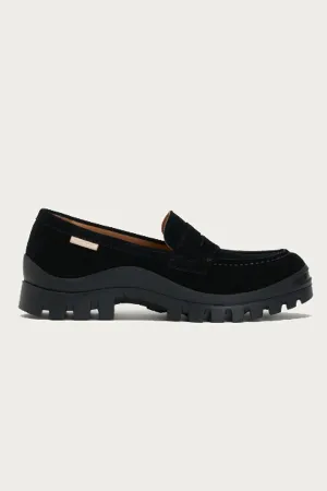 Loafer #2146 - Black Suede