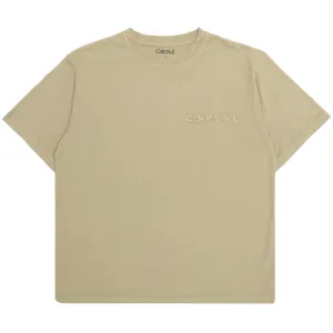 LOGO ESSENTIAL TEE (LIGHT KHAKI)