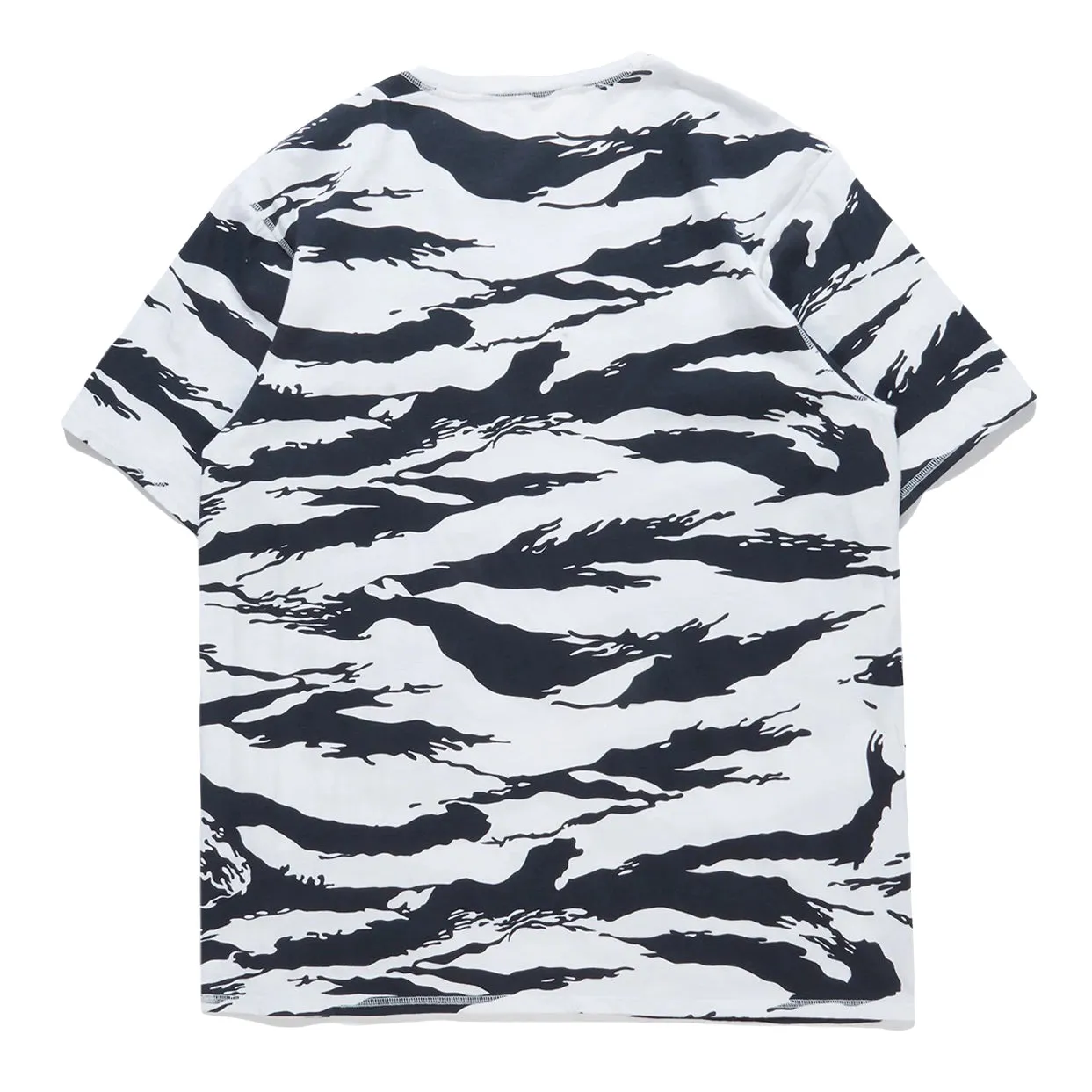 Maharishi Men Camo Pocket T-Shirt Marinier Tigerstripe Sparse