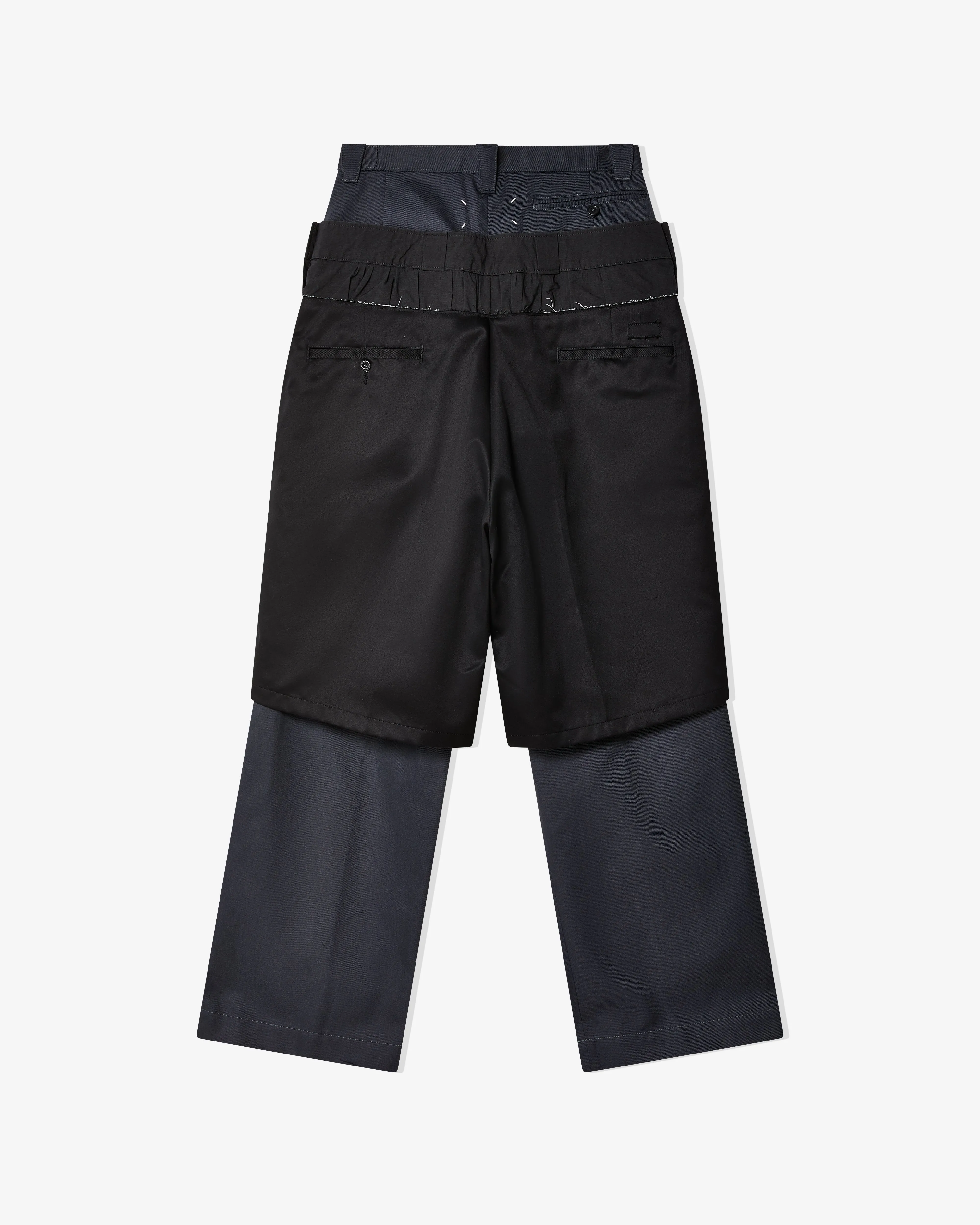 Maison Margiela - Women's Layered Pants - (Grey/Black)