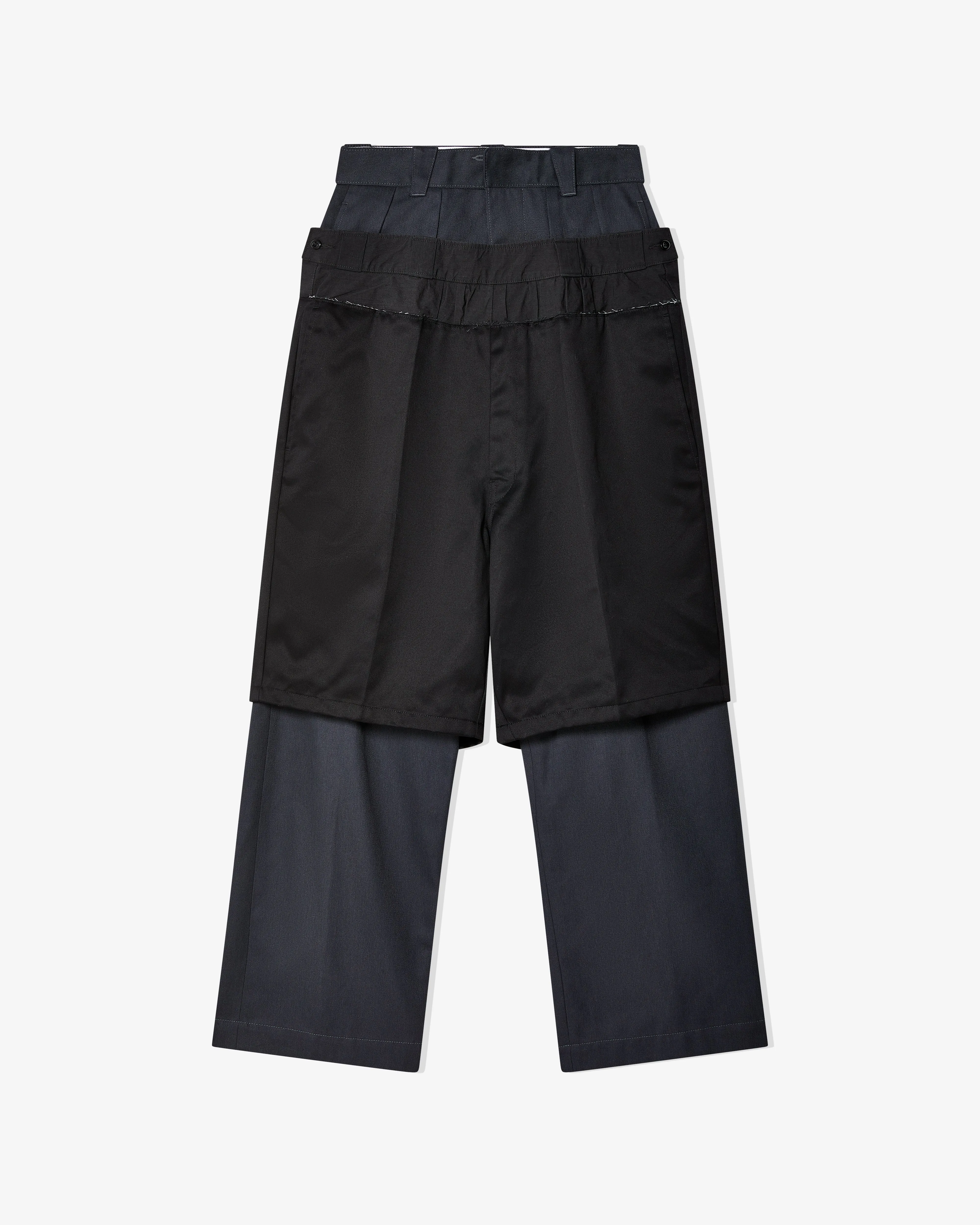 Maison Margiela - Women's Layered Pants - (Grey/Black)