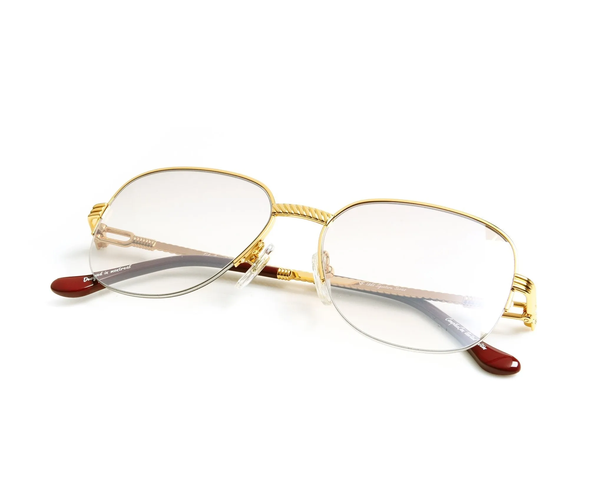 Mayor Half Rim 18KT Gold