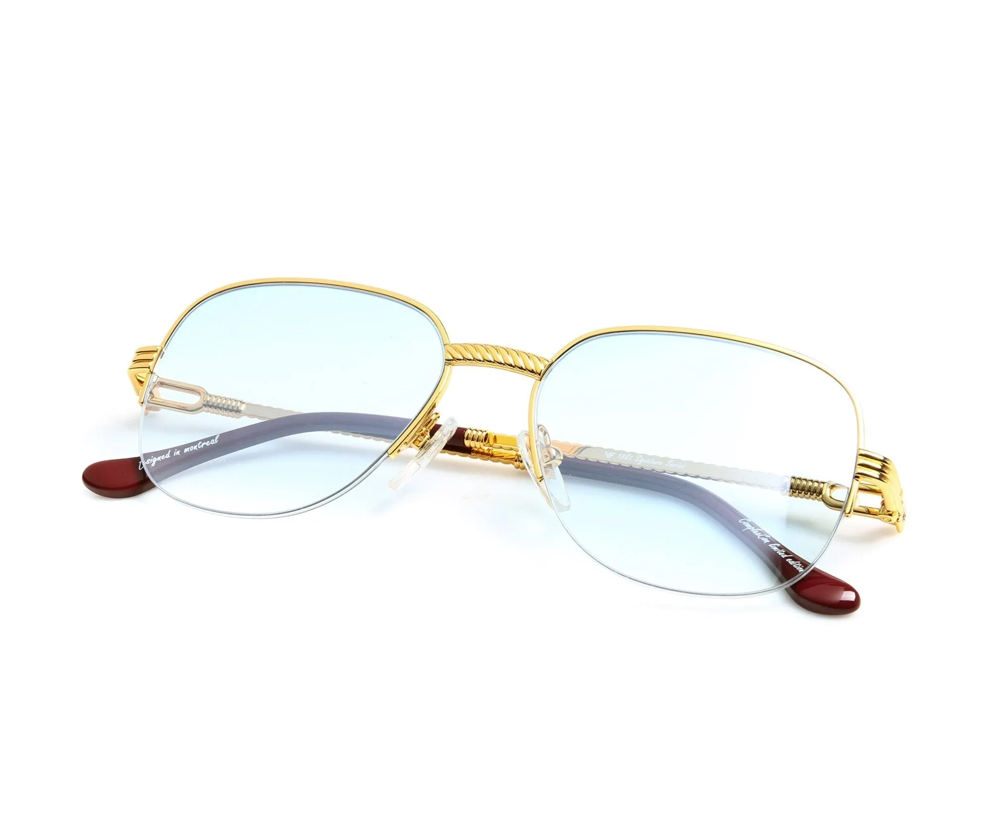 Mayor Half Rim 18KT Gold