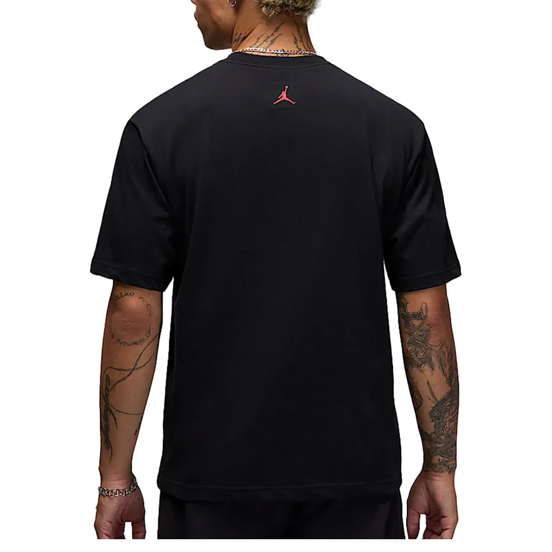 MEN'S SNEAKER PATCH T-SHIRT BLACK