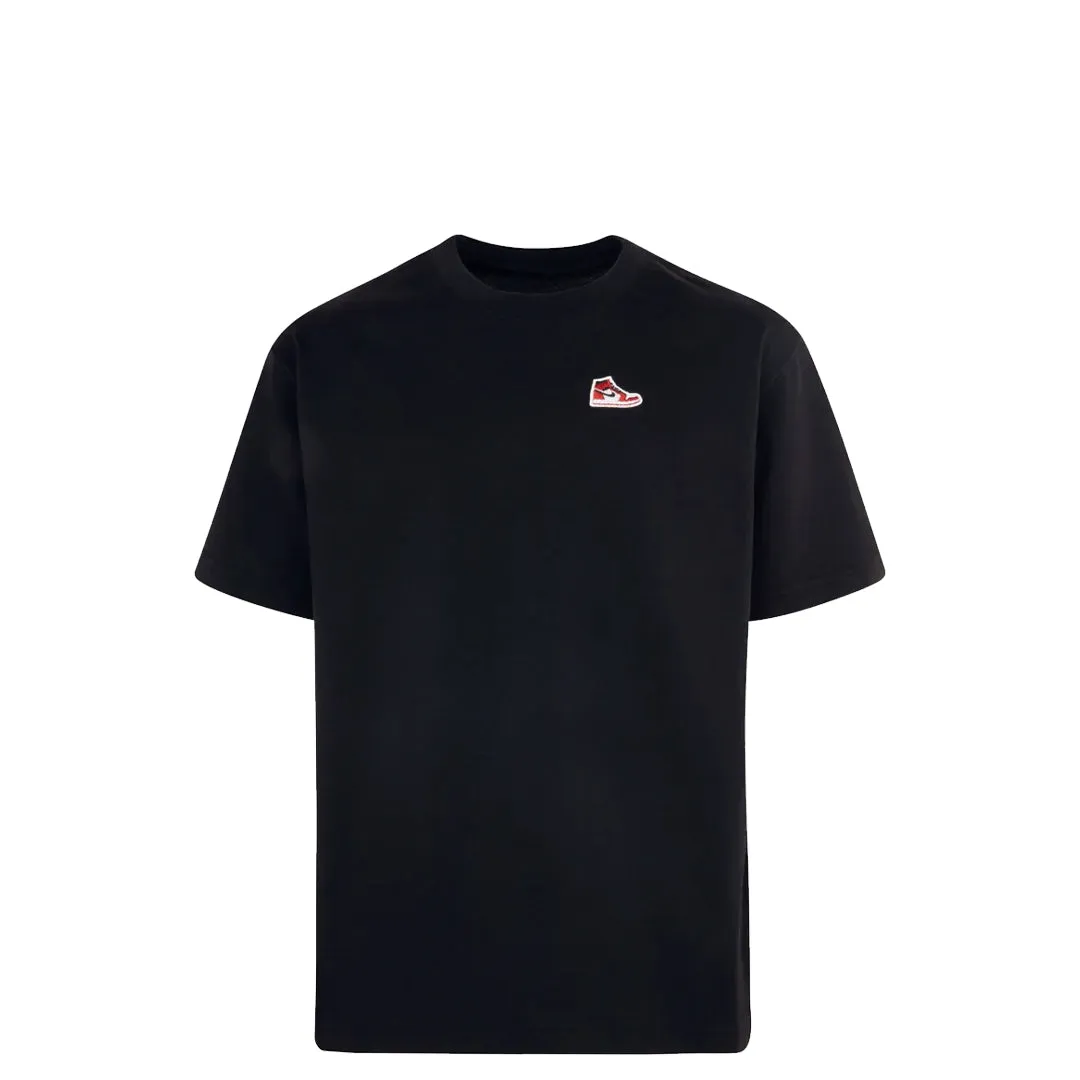 MEN'S SNEAKER PATCH T-SHIRT BLACK