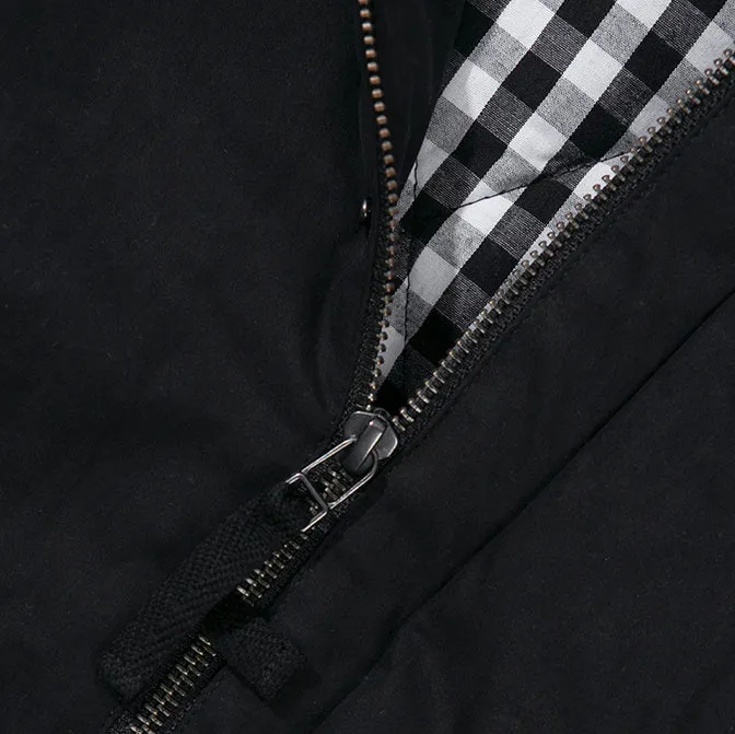Military Gingham Jacket