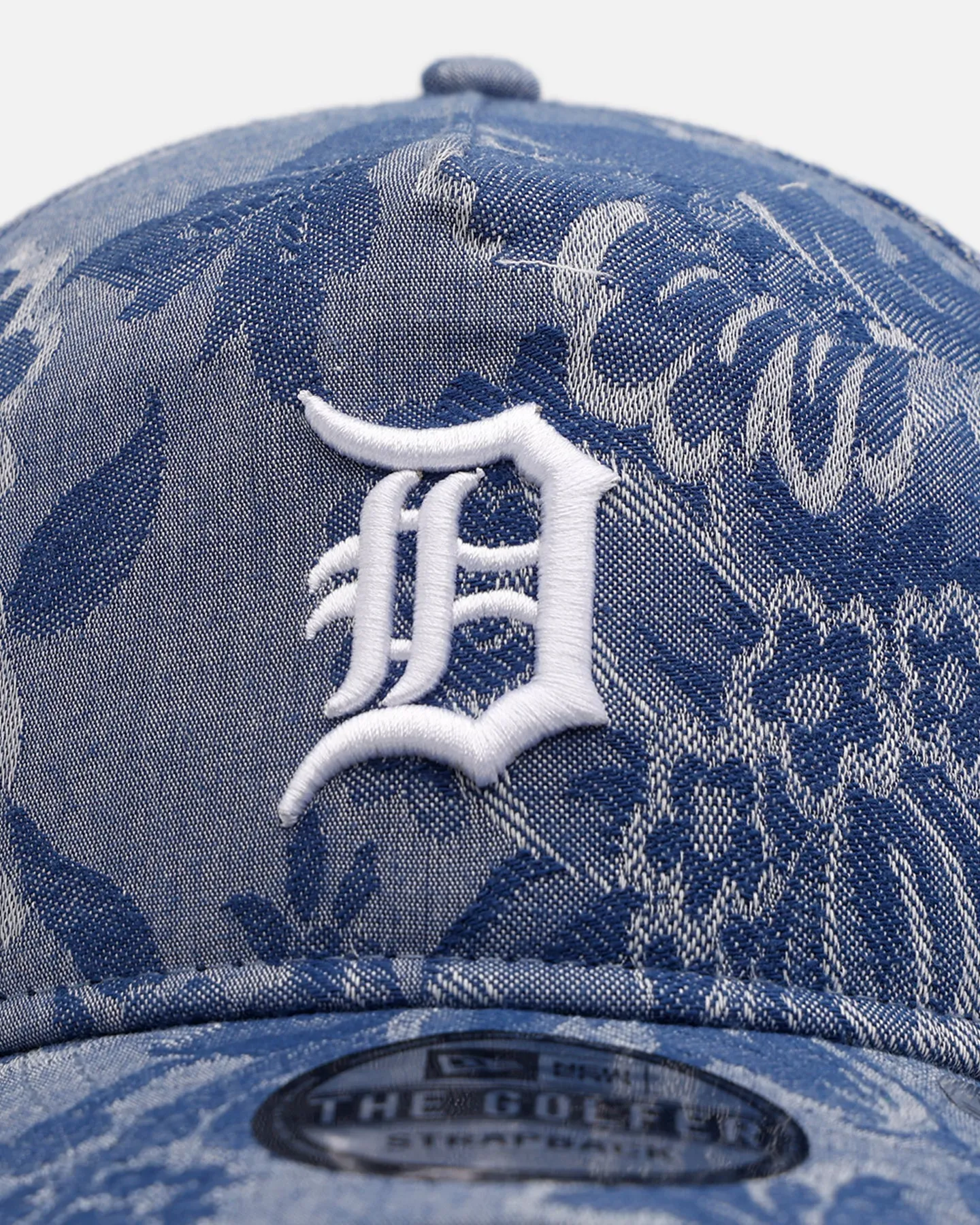 New Era Detroit Tigers 'Three Looms' Golfer Strapback Denim