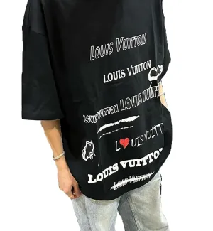 Nocimh x LV Word Tee (Black)