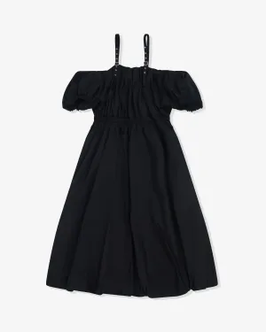 Noir Kei Ninomiya - Women's Elasticated Voluminous Dress - (Black)