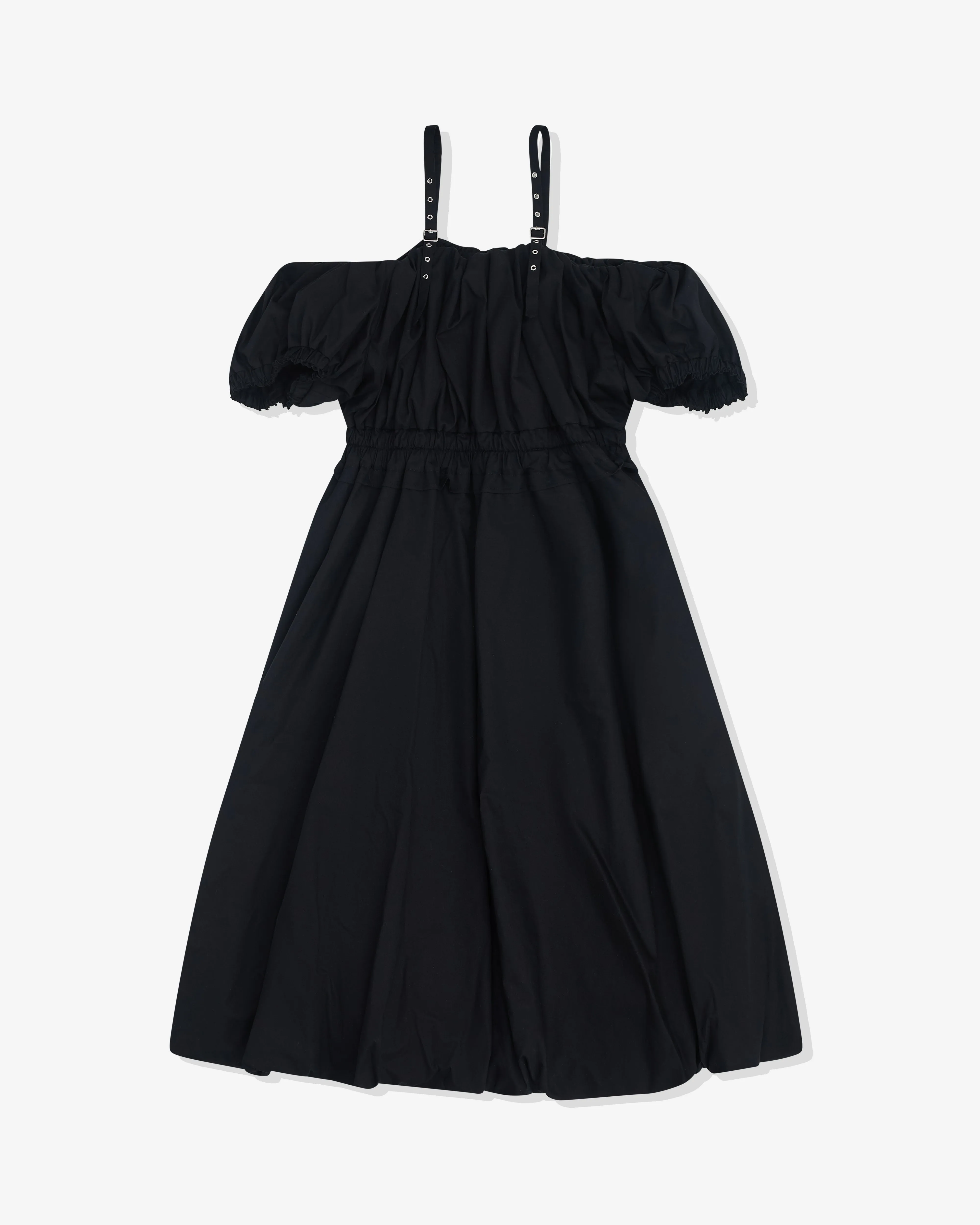Noir Kei Ninomiya - Women's Elasticated Voluminous Dress - (Black)