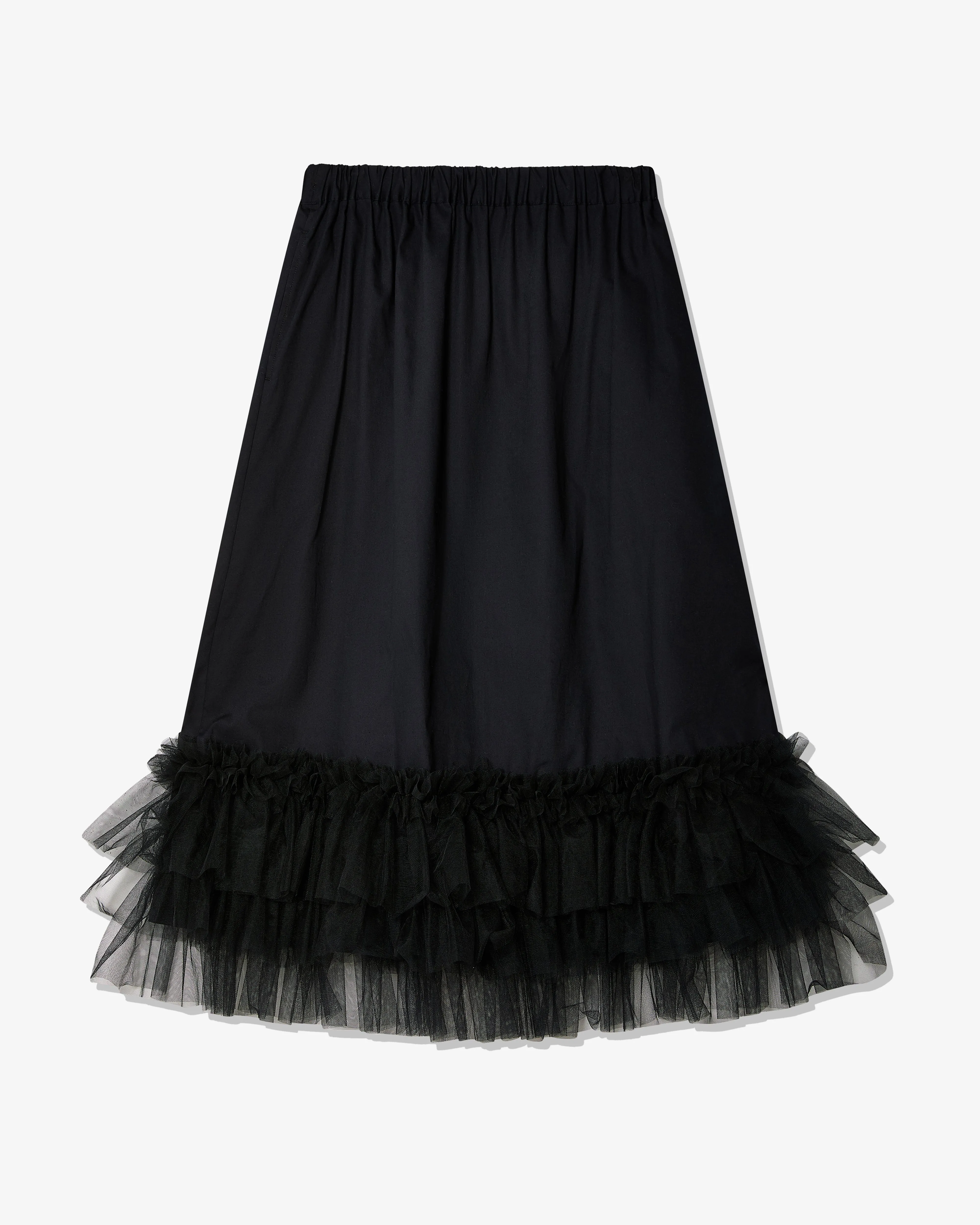 Noir Kei Ninomiya - Women's Layered Nylon Tulle Skirt - (Black)