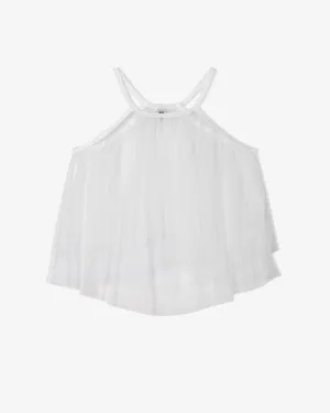 Noir Kei Ninomiya - Women's Tulle Layered Top - (White)