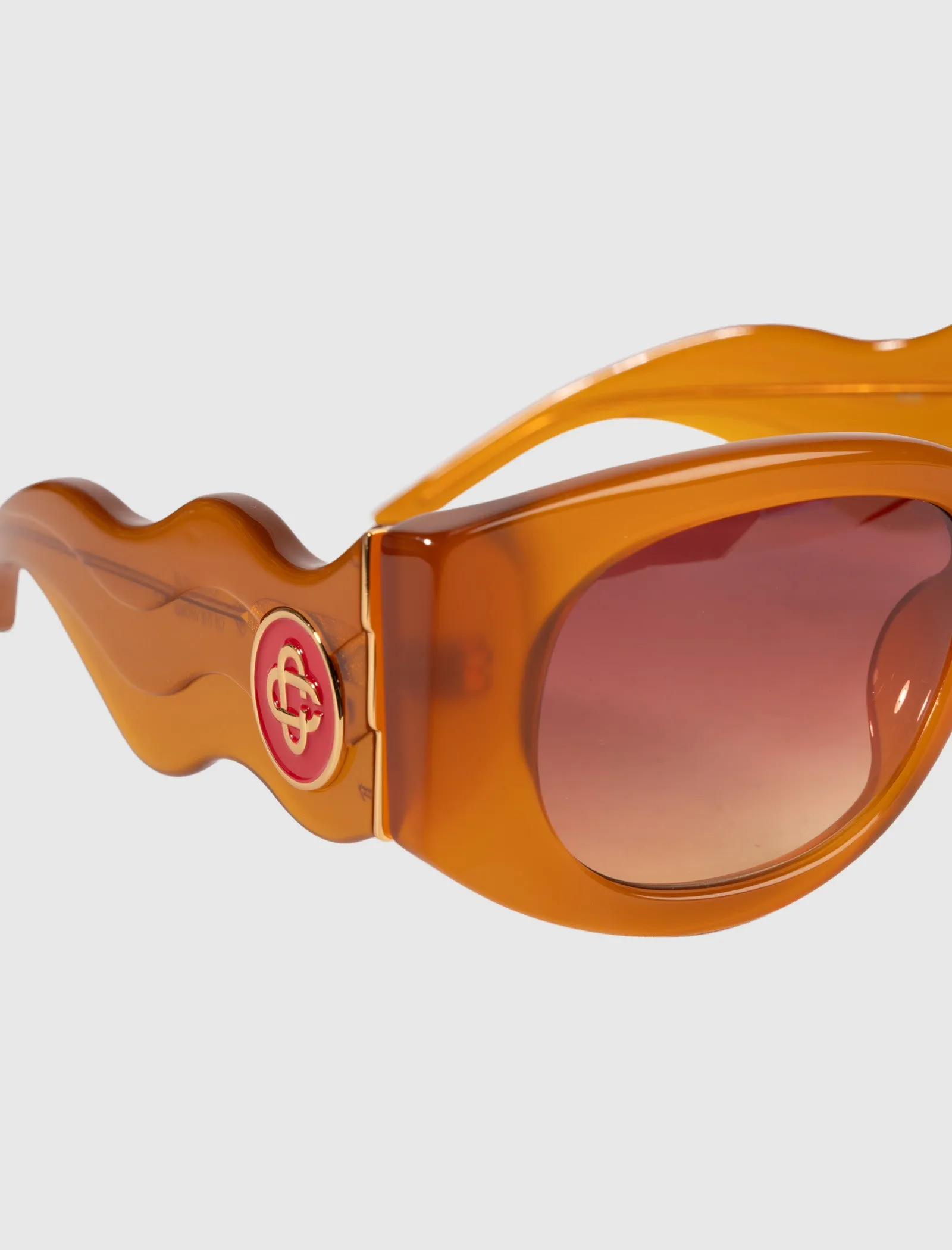 OVAL WAVE SUNGLASSES