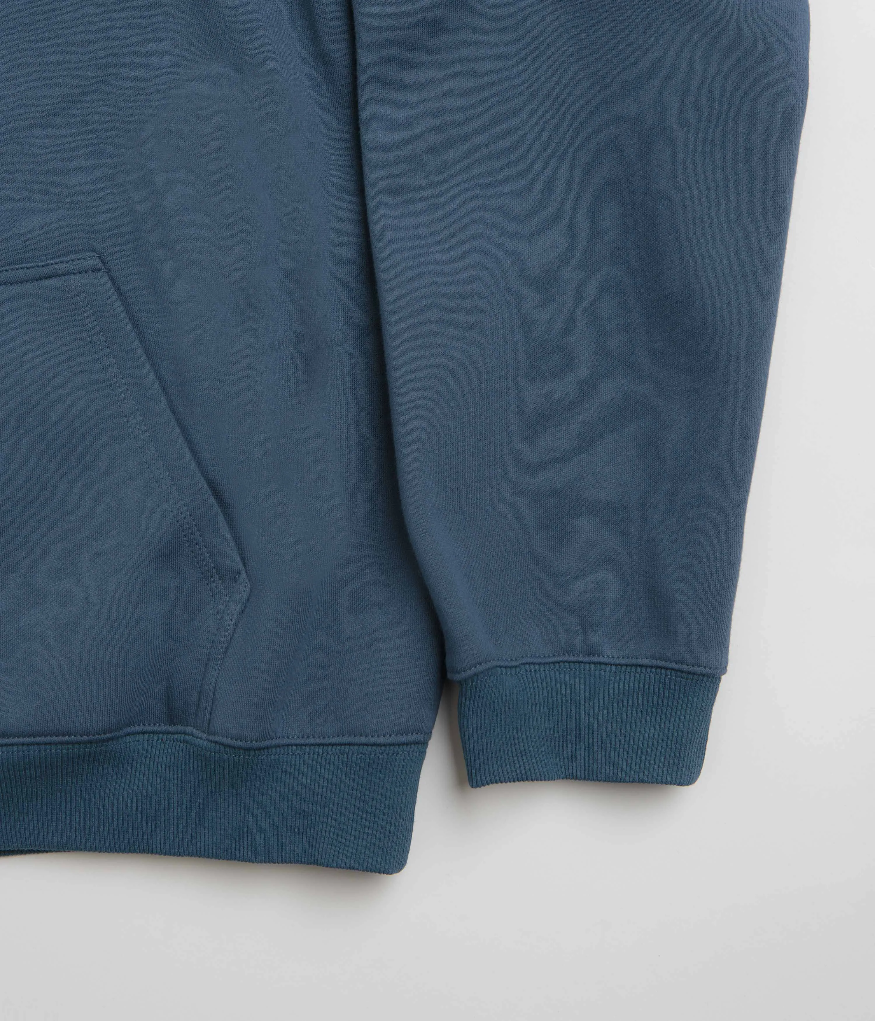 Pass Port Red Flag Hoodie - Harbour Blue