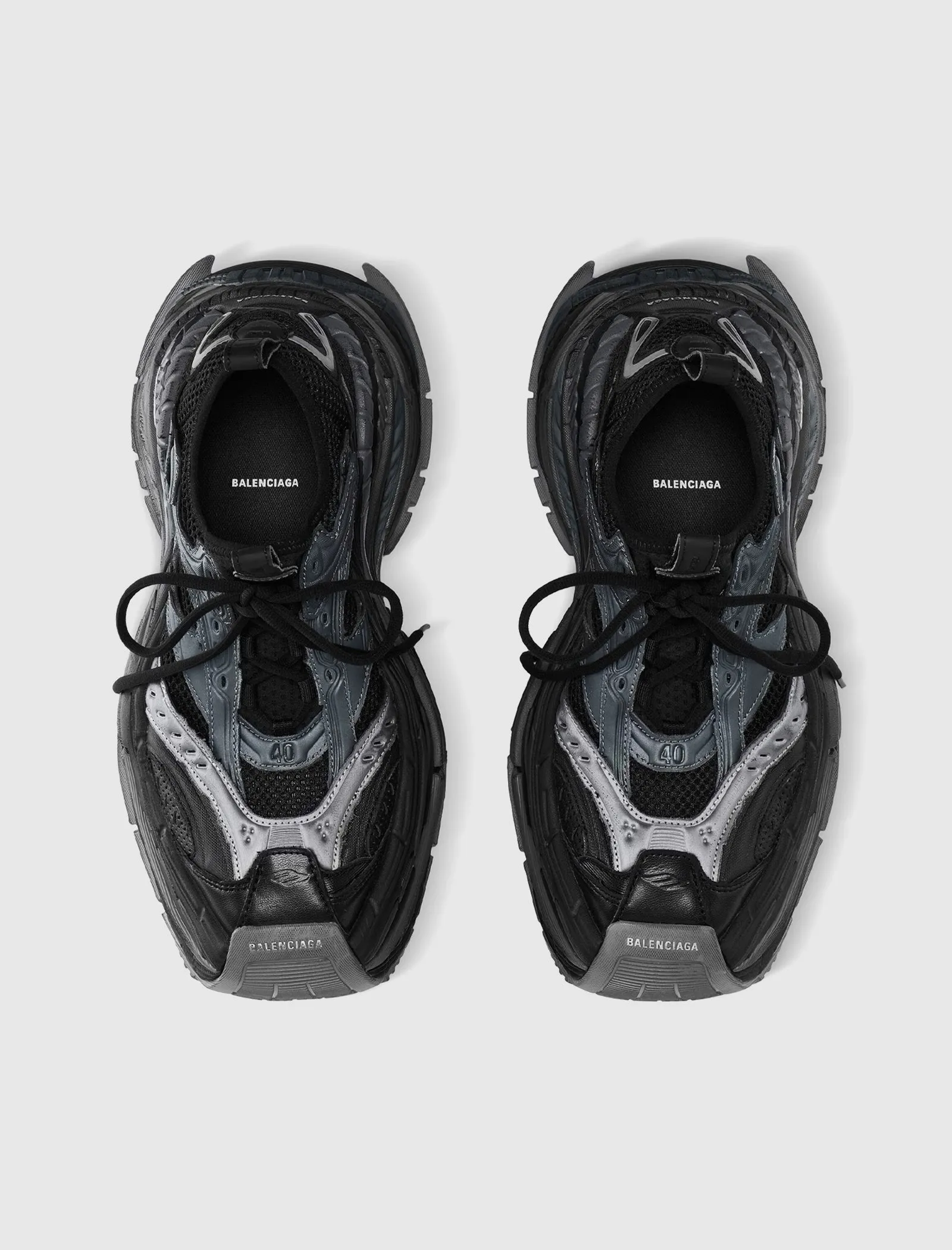 PLATFORM REDUCED SNEAKER DARK GREY