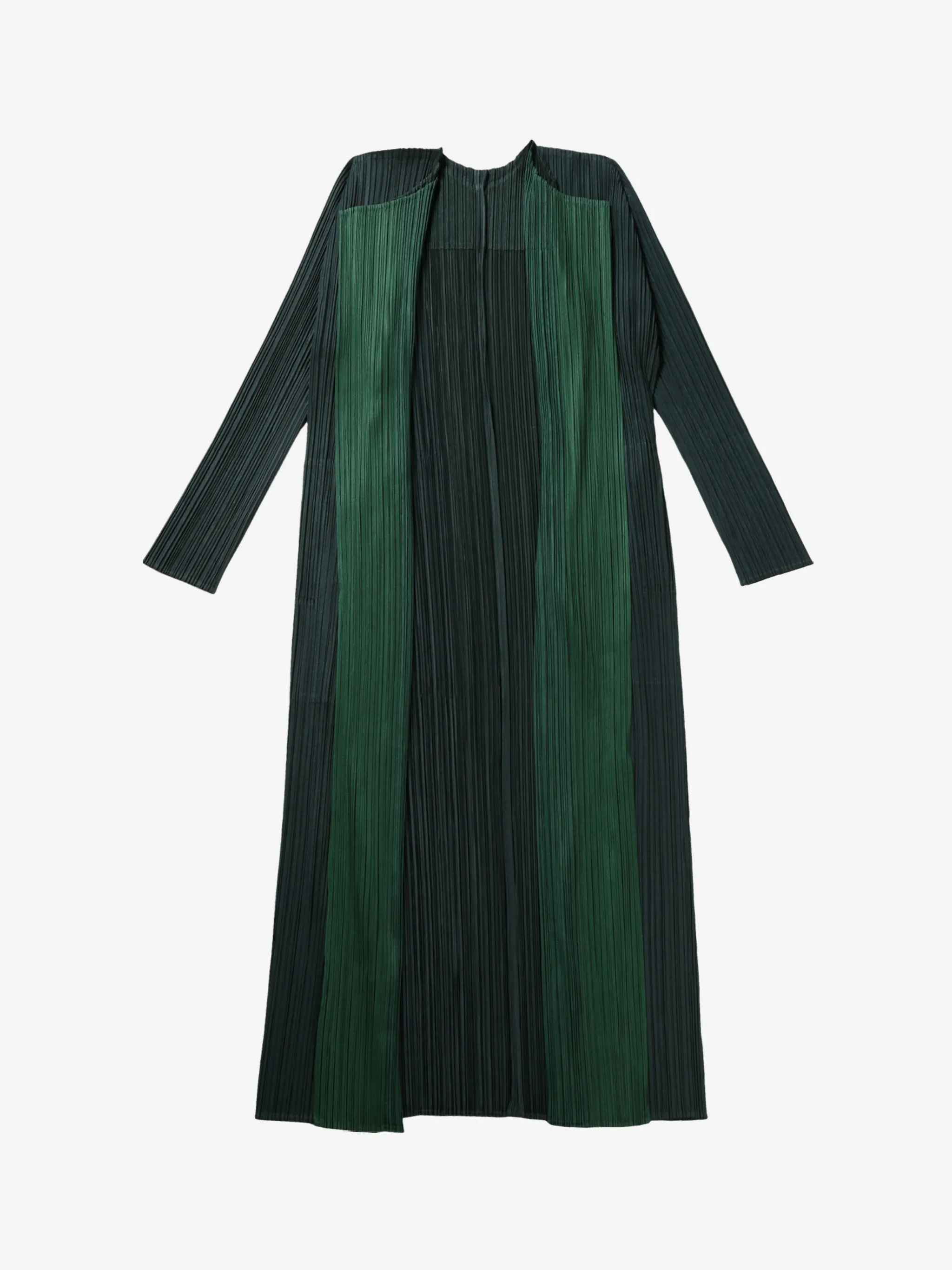 PLEATS PLEASE ISSEY MIYAKE - Women Merry Bicolor Coat