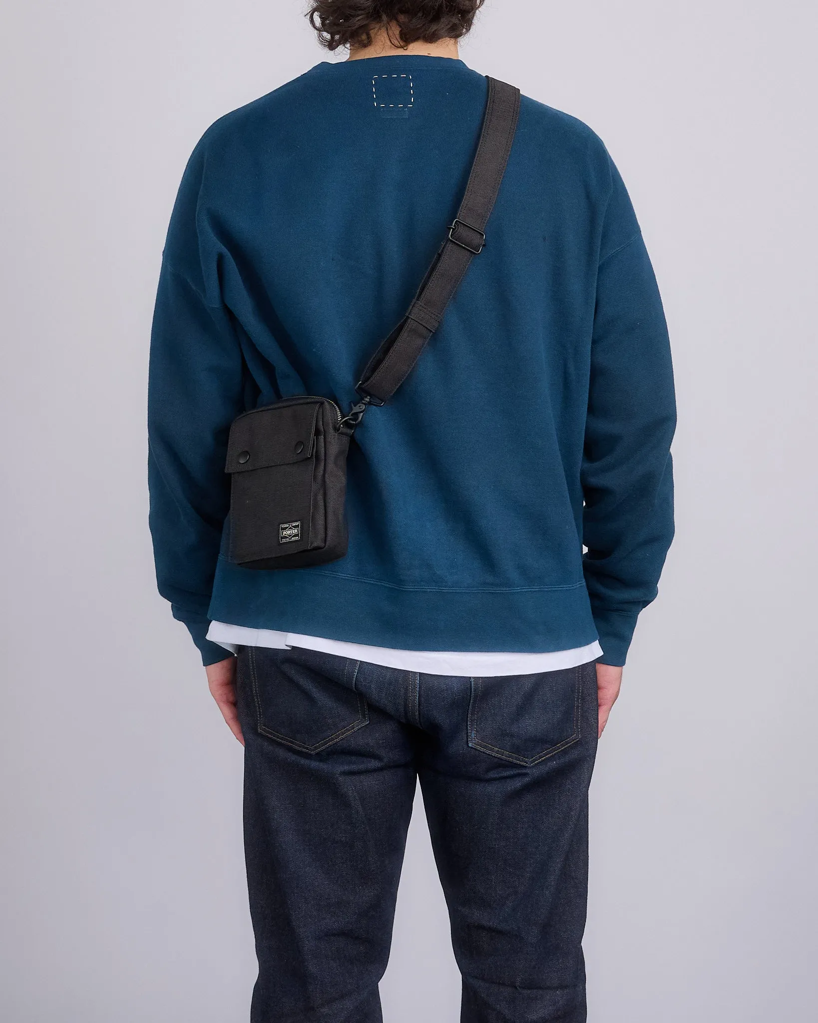 Porter Smoky Vertical Should Bag Black
